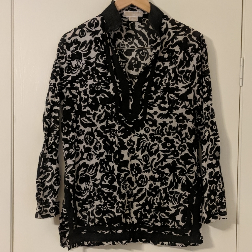 Micheal Kors long sleeve cotton shirt